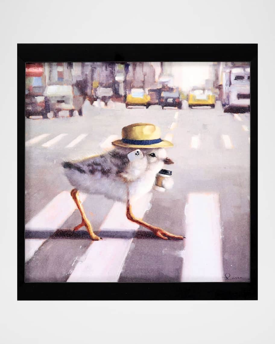 Image 1 of 1: "Early Bird" Framed Print by Lucia Heffernan