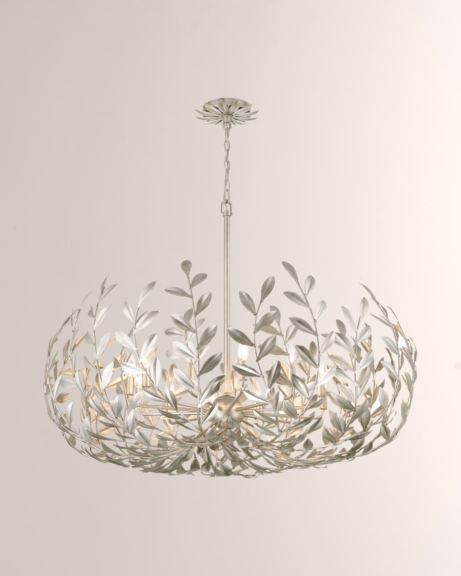 Image 1 of 4: Broche 12-Light Antique Chandelier