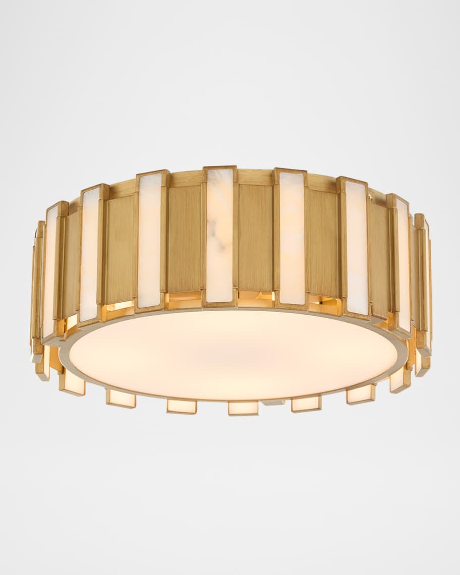 Image 2 of 3: Volterra 18" 4-Light Flush Mount