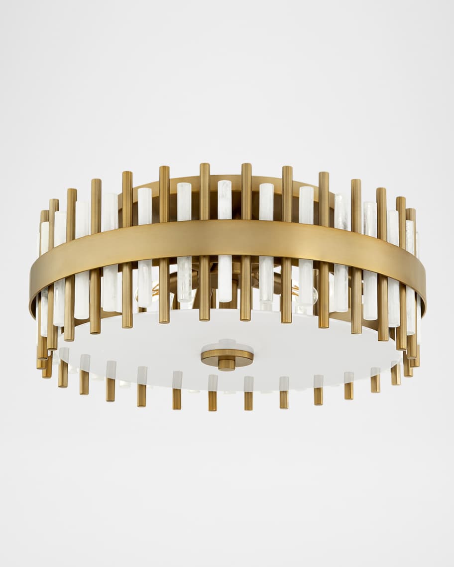 Image 1 of 3: Cassio 18" 4-Light Flush Mount