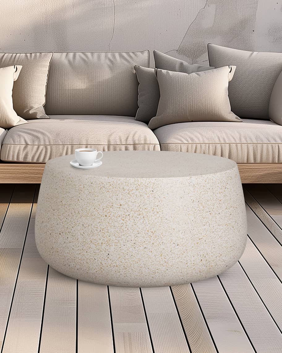Image 1 of 1: Terrazzo Yellow Coffee Table