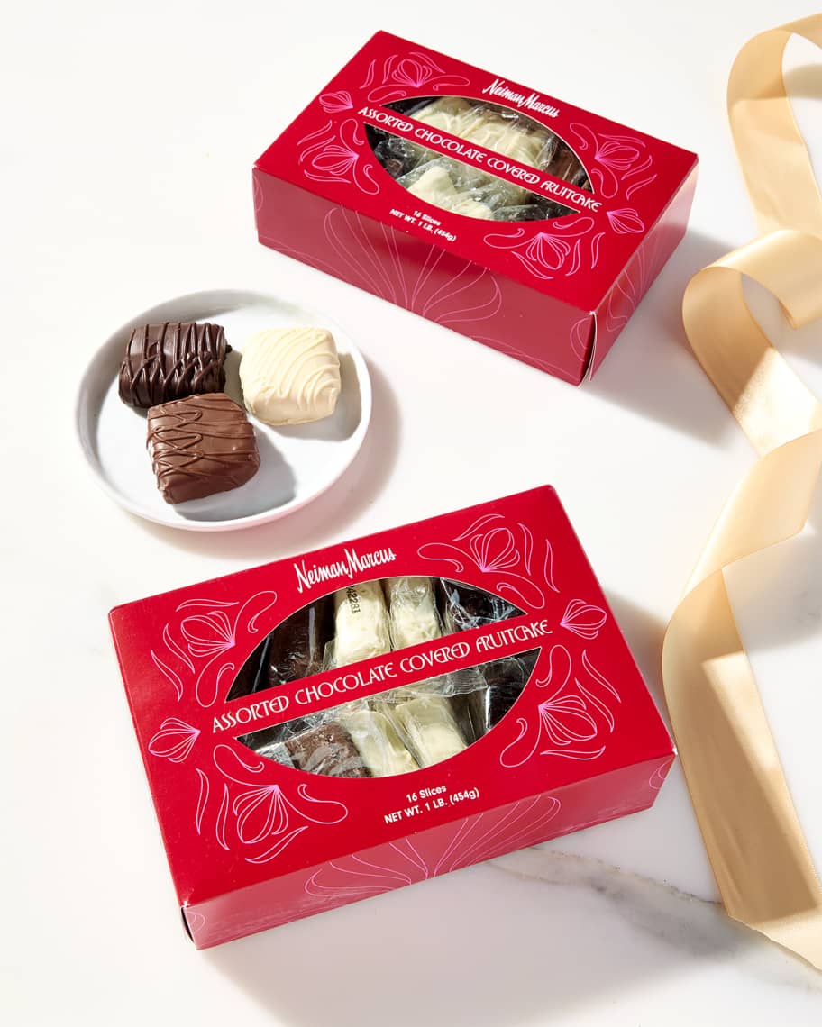 Image 1 of 2: Chocolate Covered Fruit Cake Squares