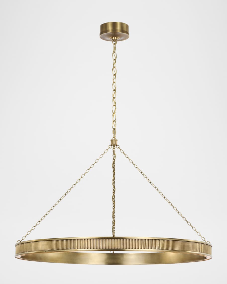 Image 1 of 1: Menil 40" Ring Chandelier by Marie Flanigan