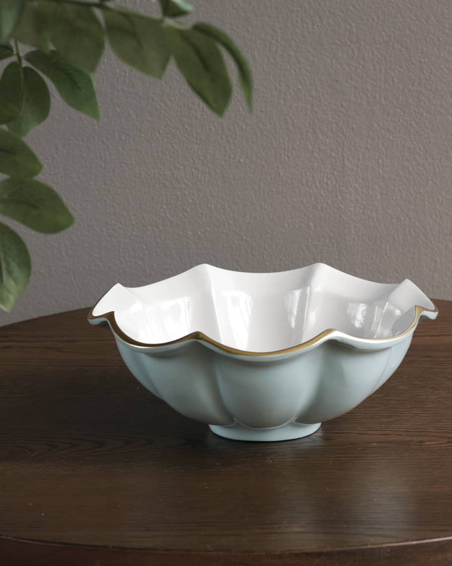 Encanto Demeter Large Bowl, Cream/White