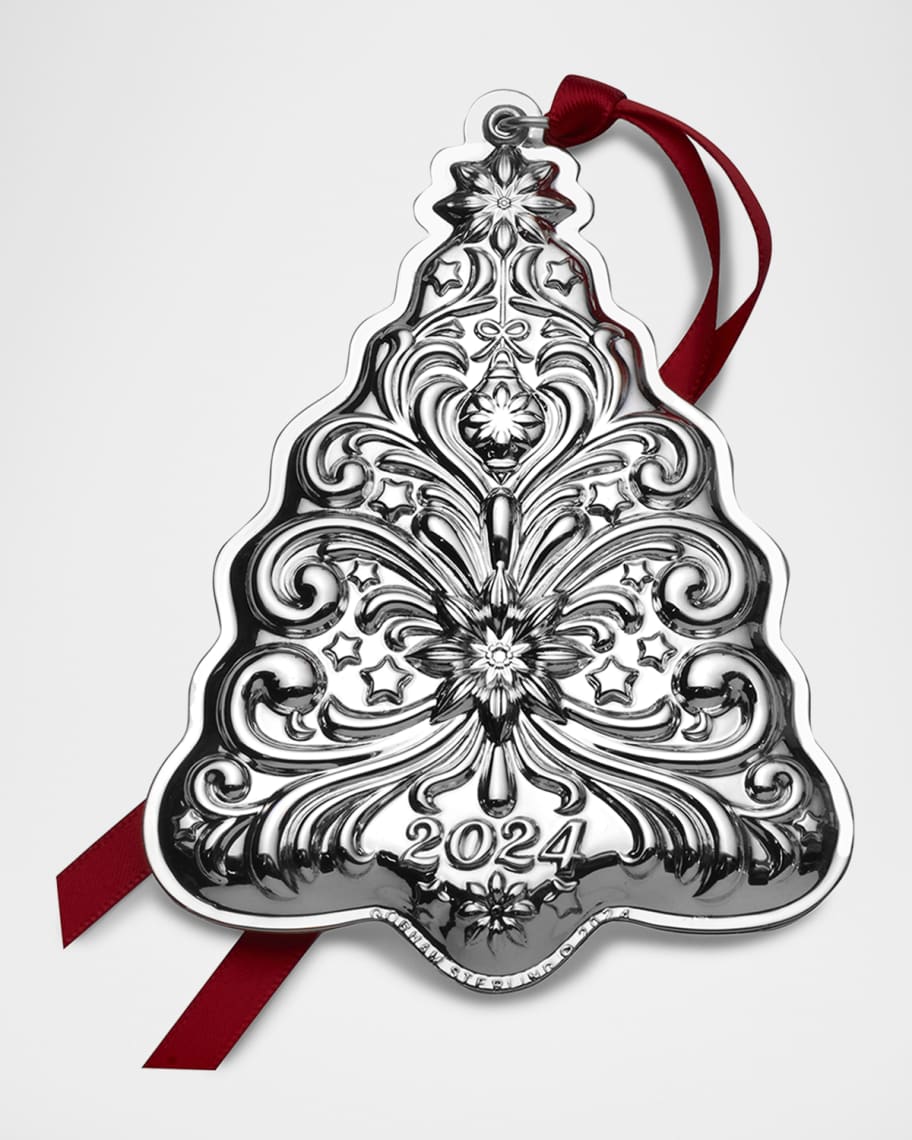 Sterling silver christmas ornaments deals
