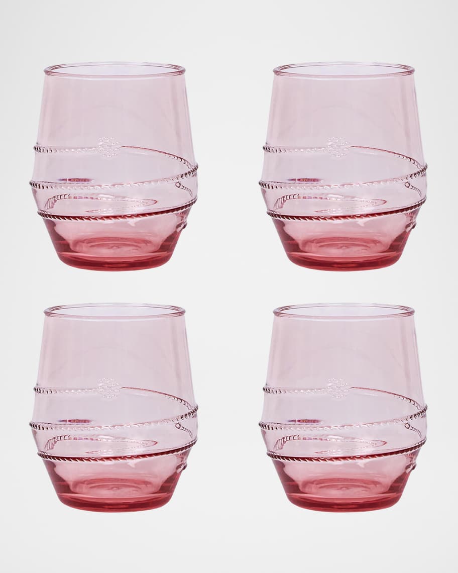 Image 3 of 5: Amalia Acrylic Small Tumblers, Set of 4