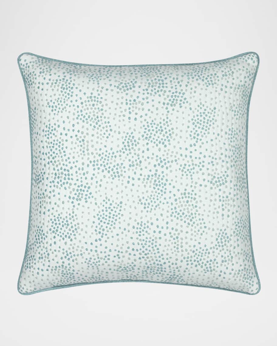 Image 3 of 4: Speckle Indoor/Outdoor Pillow, 20" Square