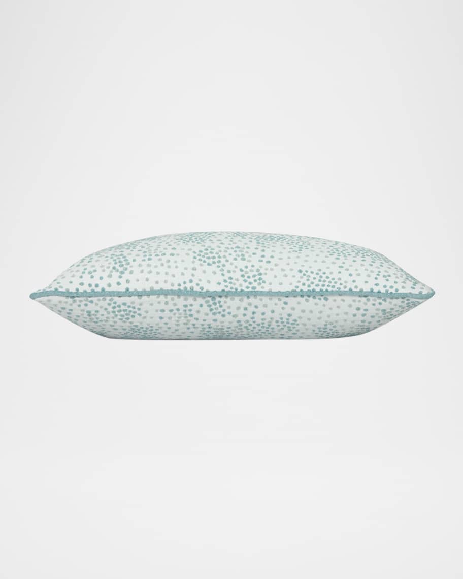 Image 3 of 4: Speckle Surf Indoor/Outdoor Lumbar Pillow, 12" x 20"