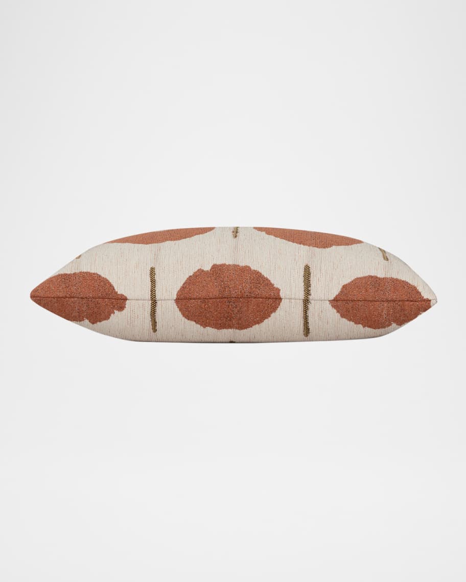 Image 3 of 4: Solstice Indoor/Outdoor Lumbar Pillow, 12" x 20"
