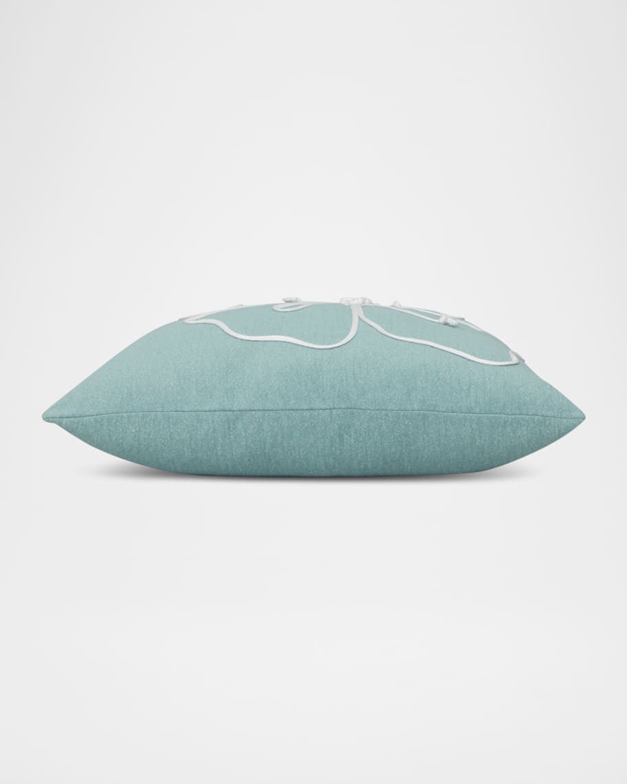 Image 2 of 4: Hibiscus Indoor/Outdoor Pillow, 22" Square