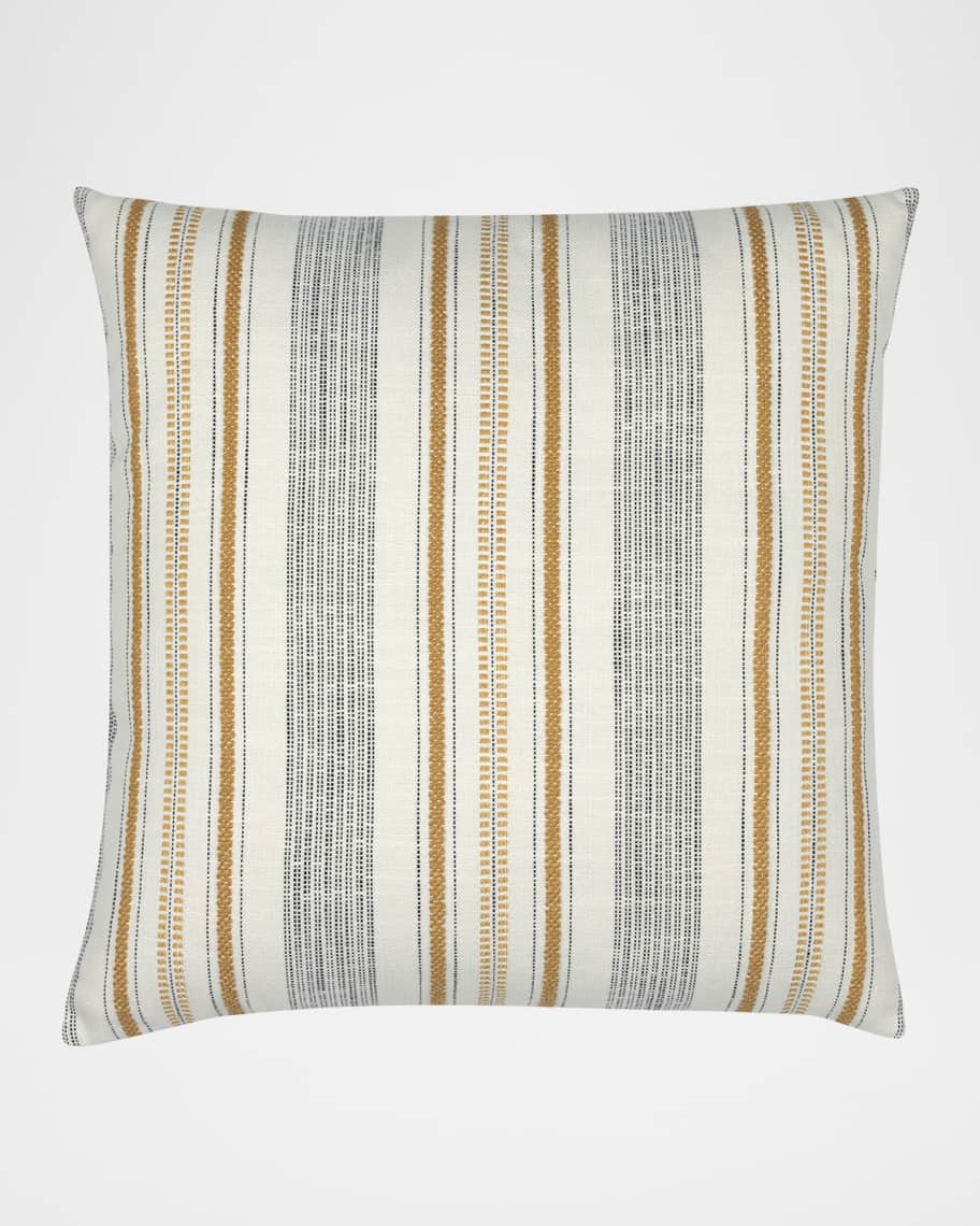 Image 3 of 4: Pathway Gold Indoor/Outdoor Pillow, 20" Square