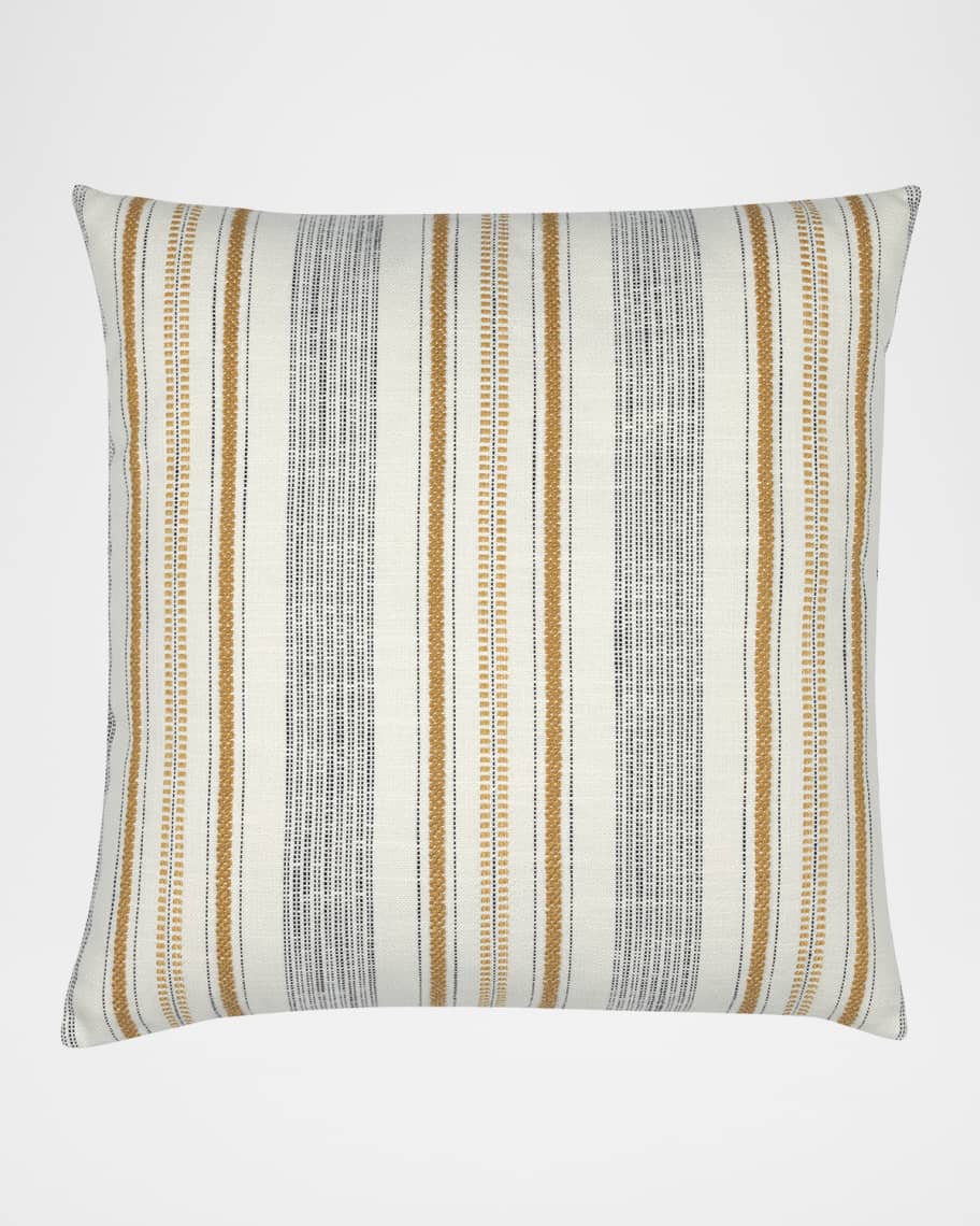 Image 1 of 4: Pathway Gold Indoor/Outdoor Pillow, 20" Square