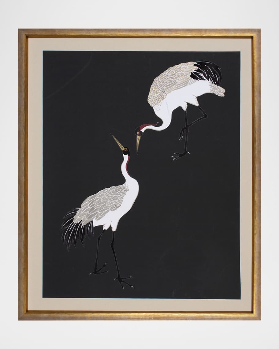 Image 1 of 2: "Night Tango I" Framed Giclee by Melissa Wang