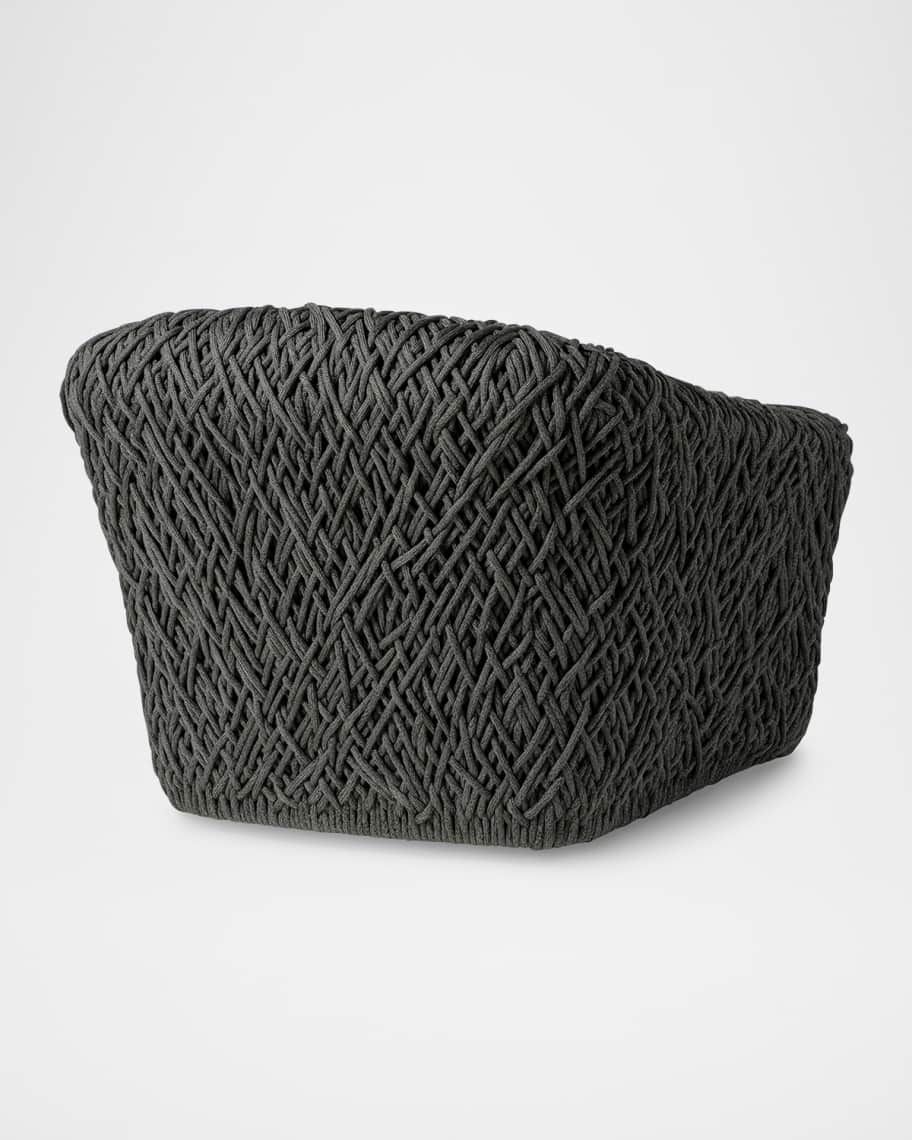 Image 3 of 3: Carter Outdoor Swivel Lounge Chair