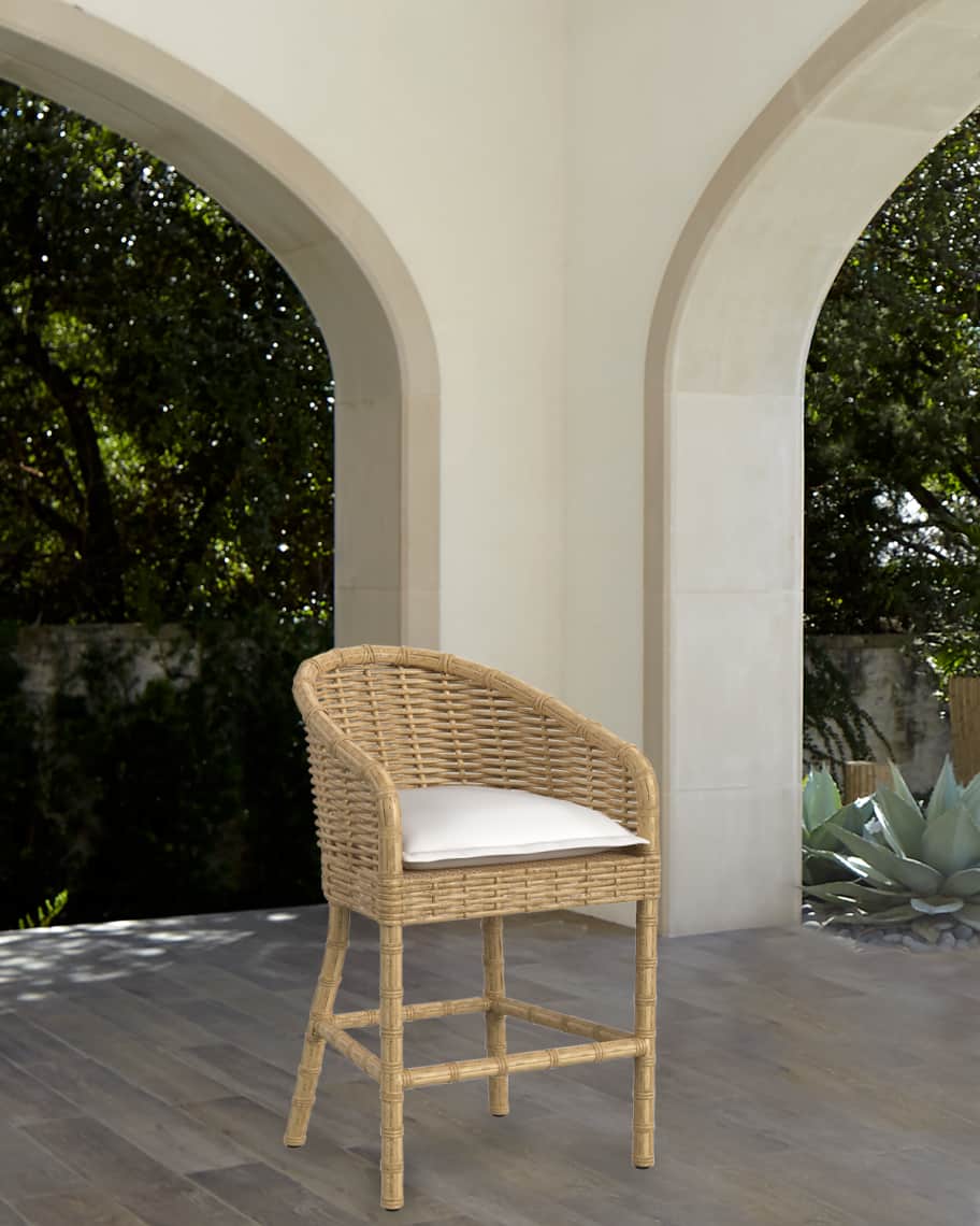 Image 1 of 5: Playa 31.5" Outdoor Bar Stool