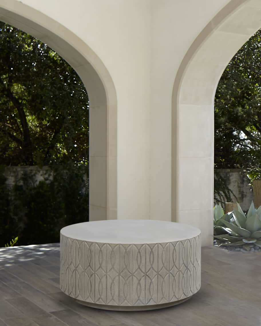 Image 1 of 2: Trellis Indoor/Outdoor Coffee Table
