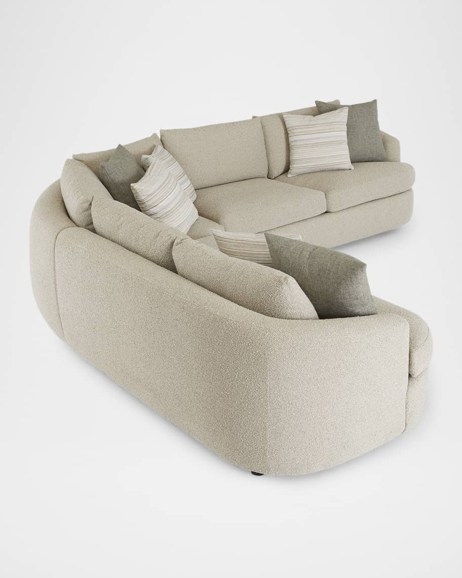 Image 3 of 6: Jules 3-Piece Sectional