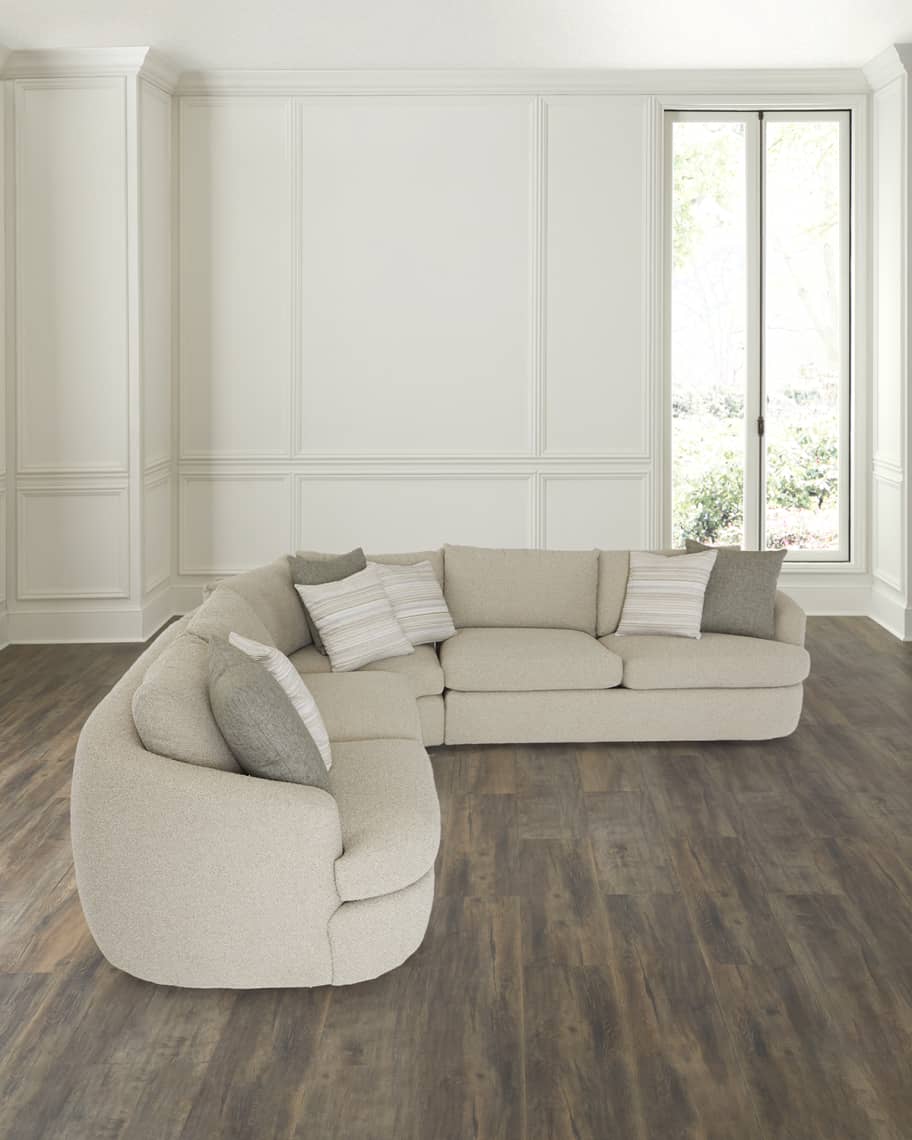 Image 1 of 6: Jules 3-Piece Sectional