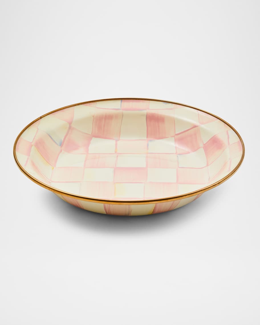 Image 1 of 3: Rosy Check Pie Plate