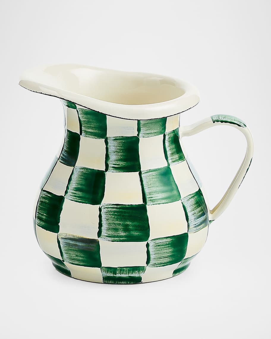 Image 1 of 1: Emerald Check Creamer