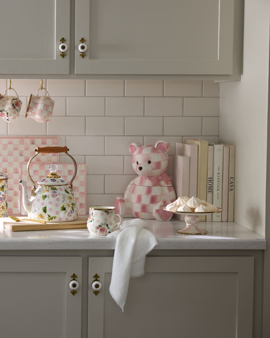 Image 2 of 3: Rosy Bear Cookie Jar