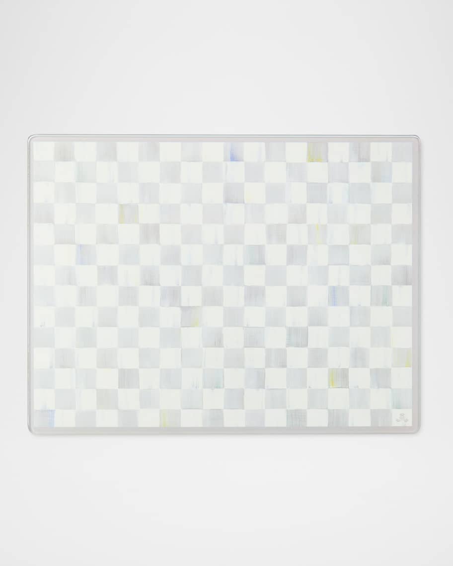 Image 3 of 4: Sterling Check Glass Cutting Boards, Set of 2