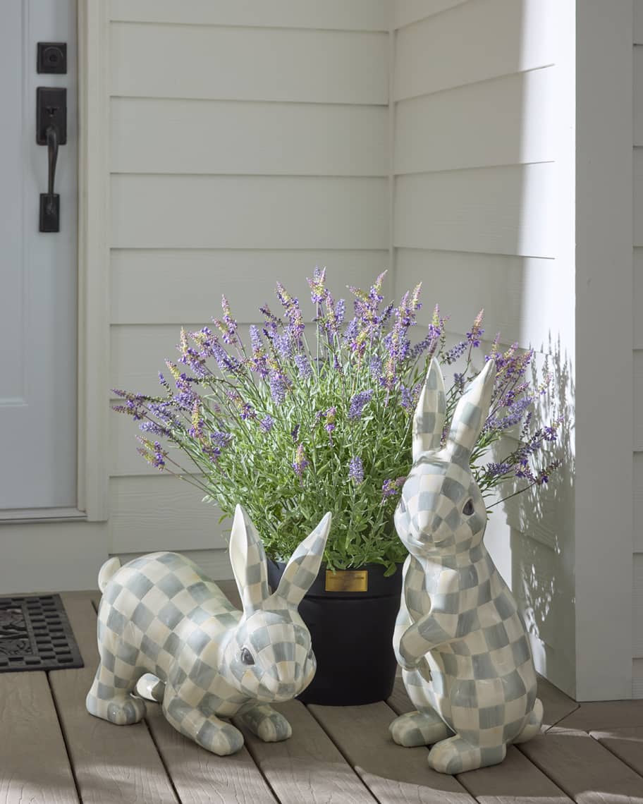 Image 2 of 3: Sterling Check Trophy Bunnies, Set of 2