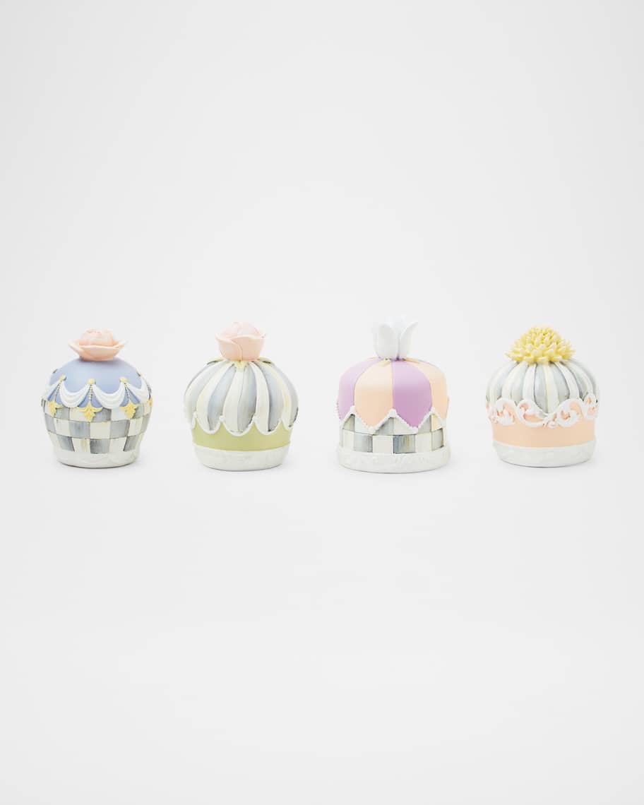 Image 1 of 3: Cameo Petit Fours, Set of 4