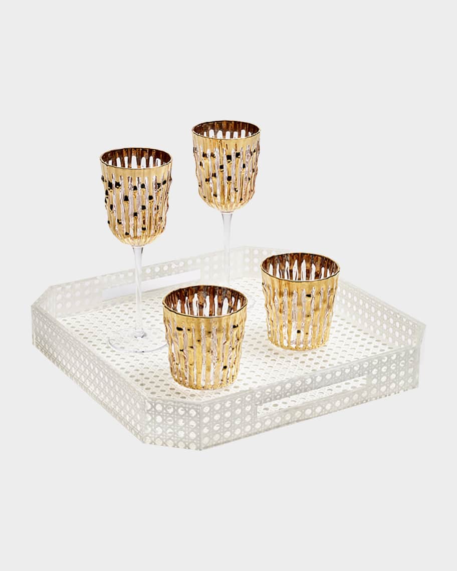 Image 2 of 5: Reed Tray, White