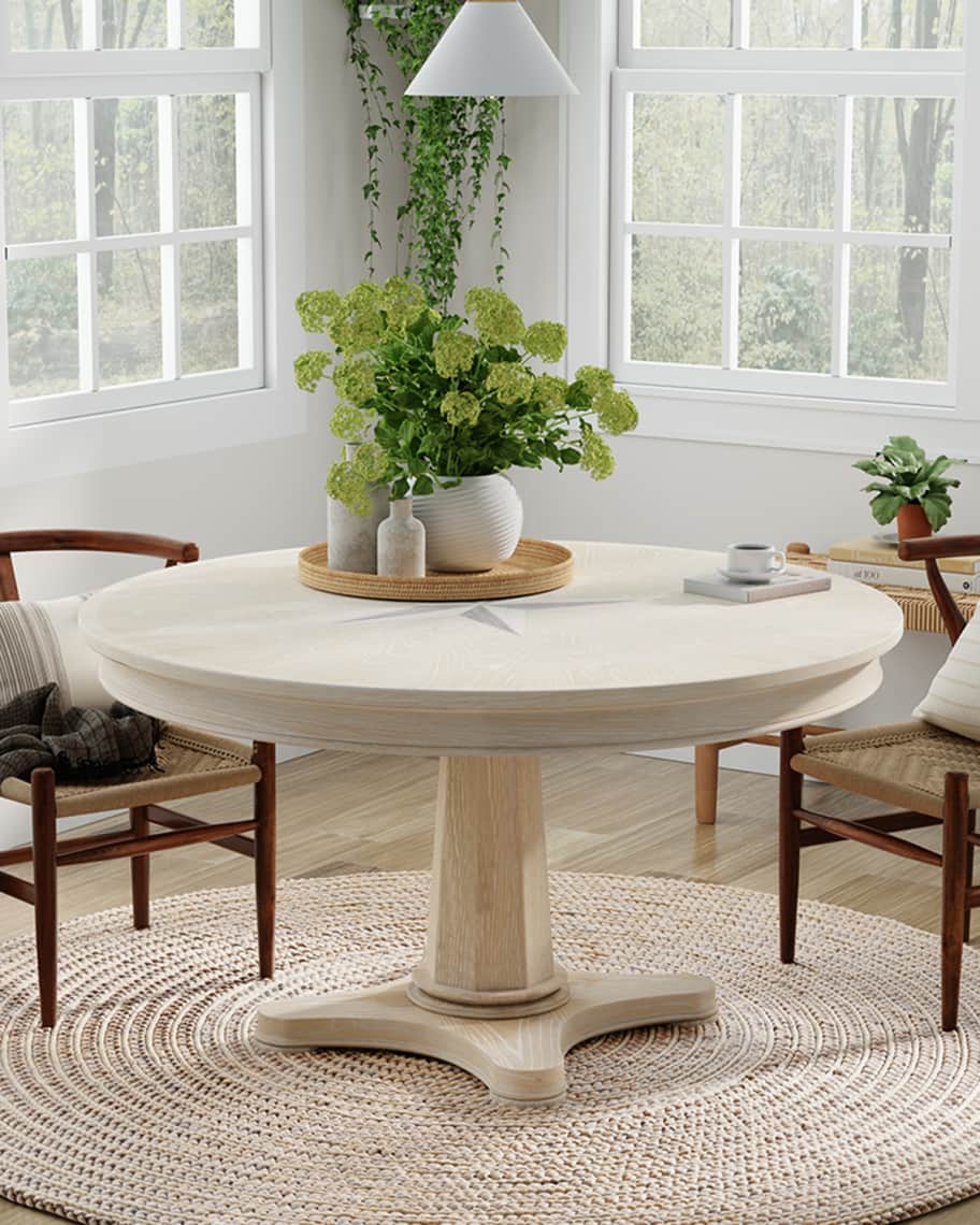 Image 3 of 5: Samuel 54" Round Dining Table