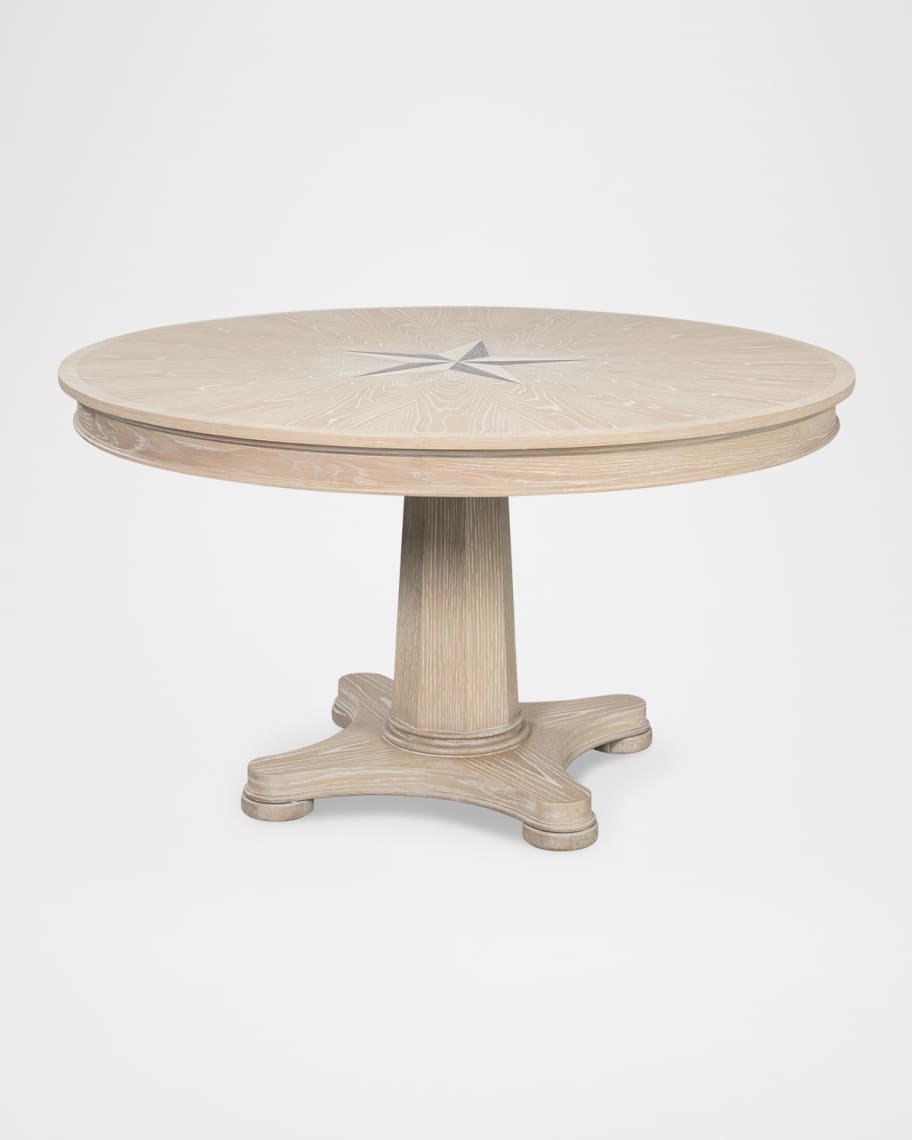 Image 1 of 5: Samuel 54" Round Dining Table