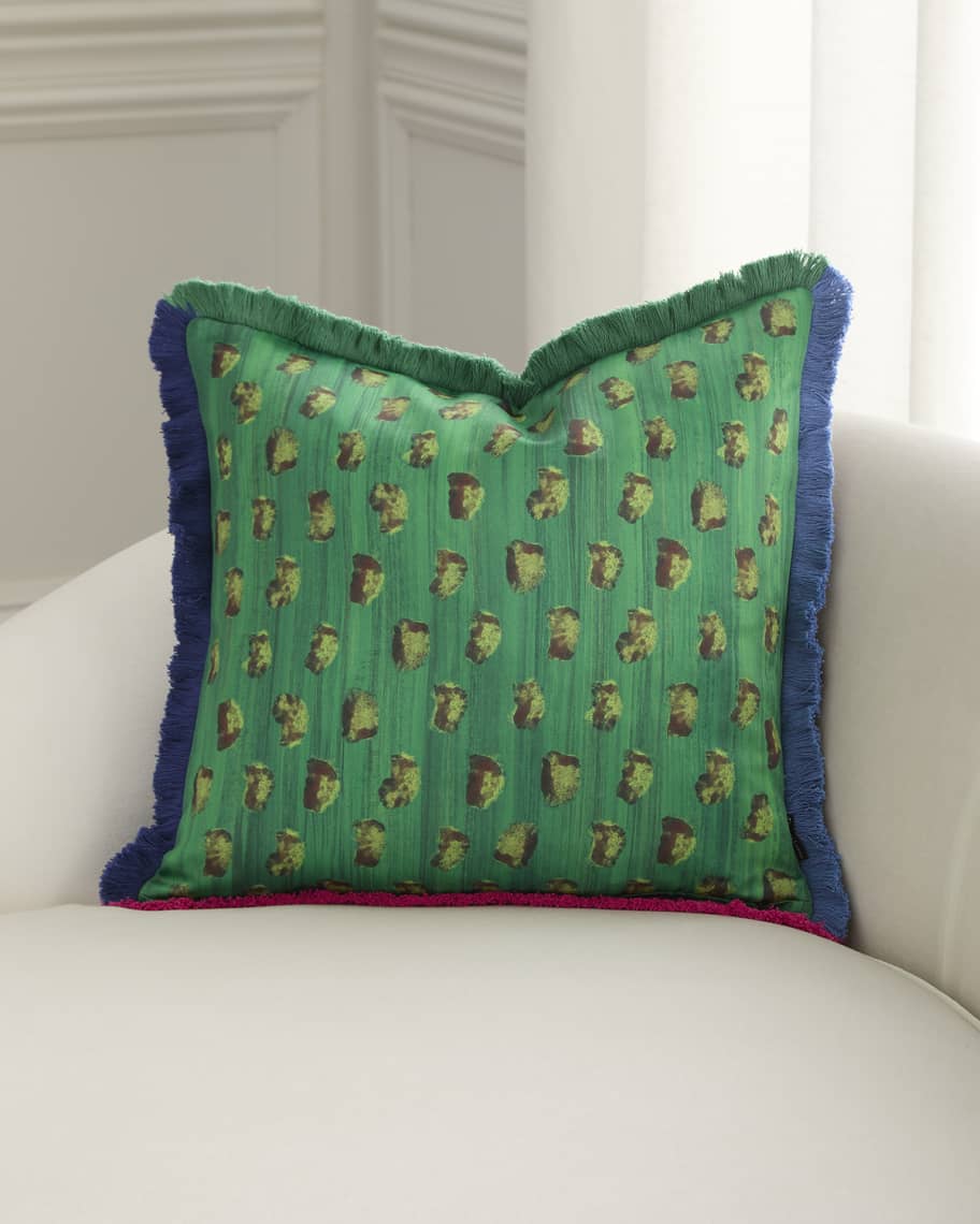 Image 3 of 3: Torero Twins Decorative Pillow, 20" Square