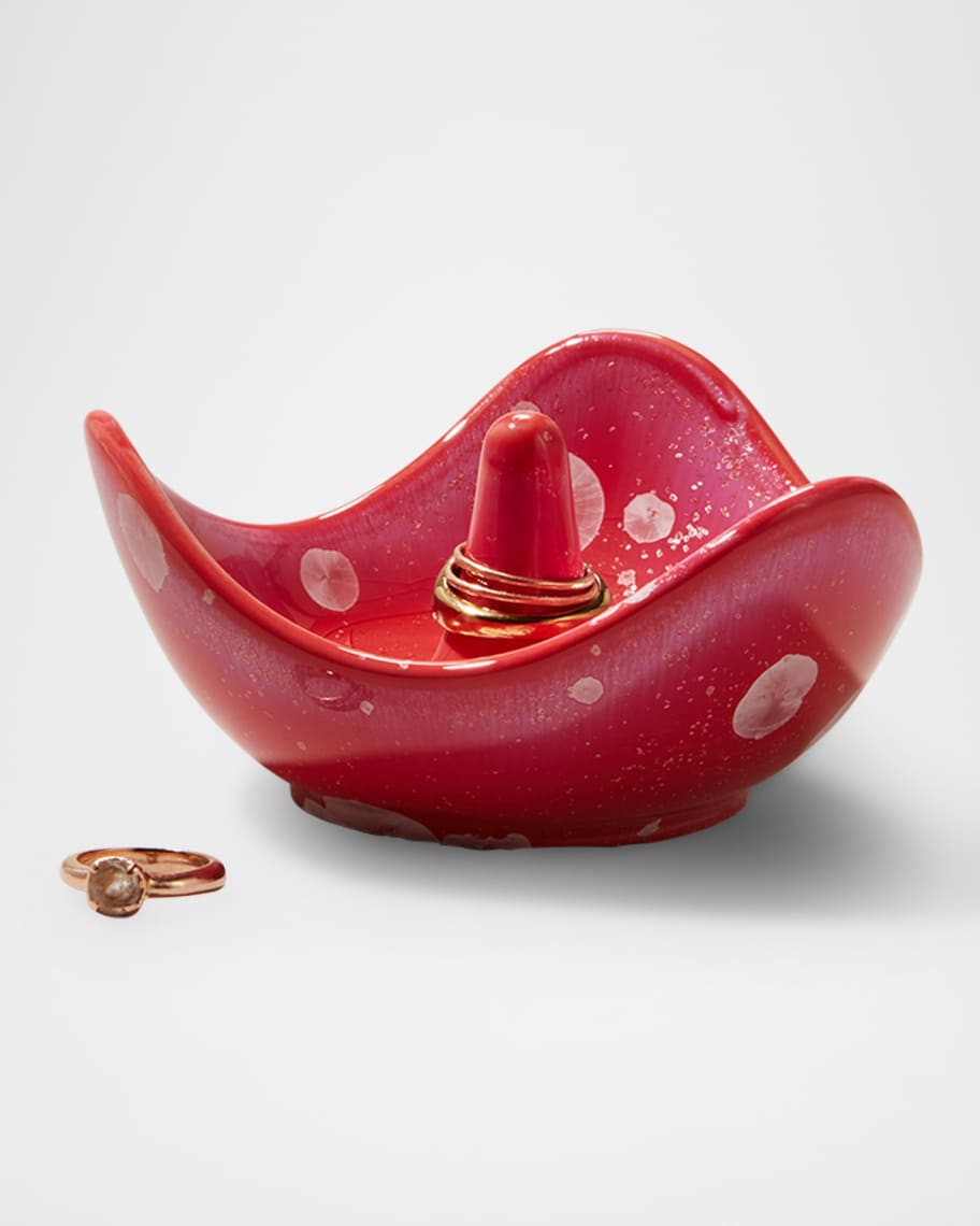 Image 3 of 3: Crystalline Ring Holder, Rose