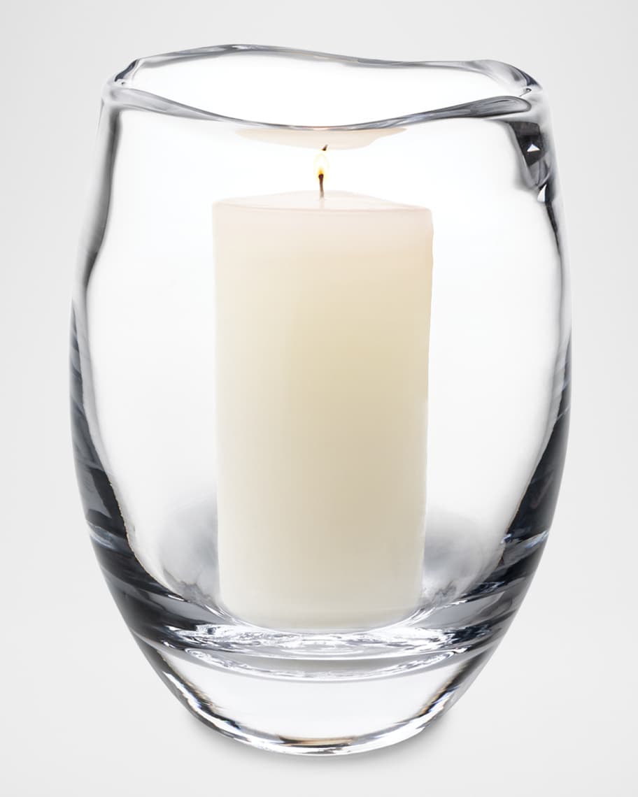 Image 1 of 1: Large Burlington Glass Hurricane 