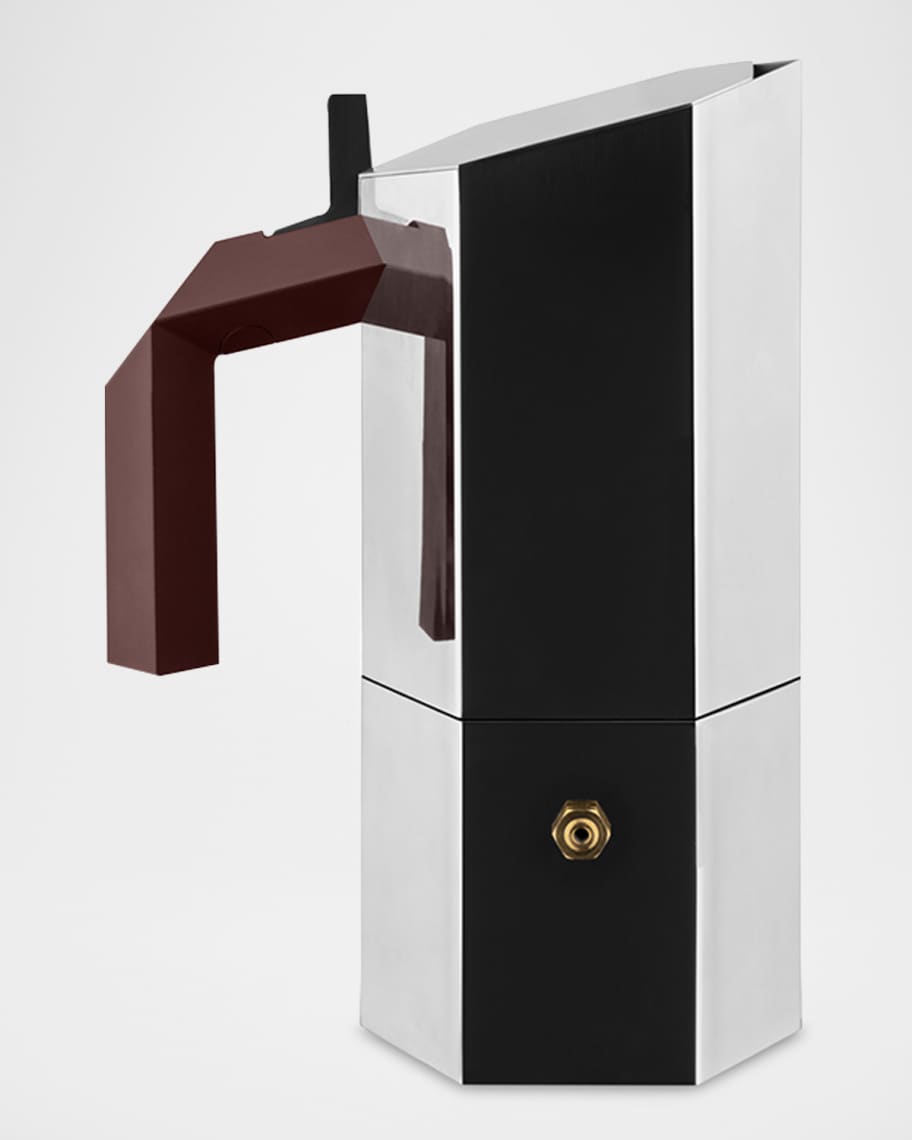 Image 1 of 3: Menhir Induction Espresso Coffee Maker, 3 Cups