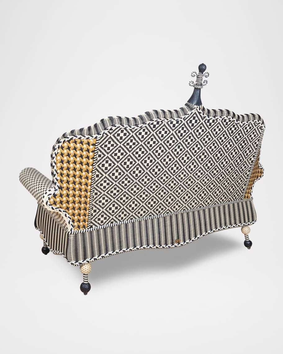 Image 2 of 4: Queen Bee Courtyard Outdoor Settee