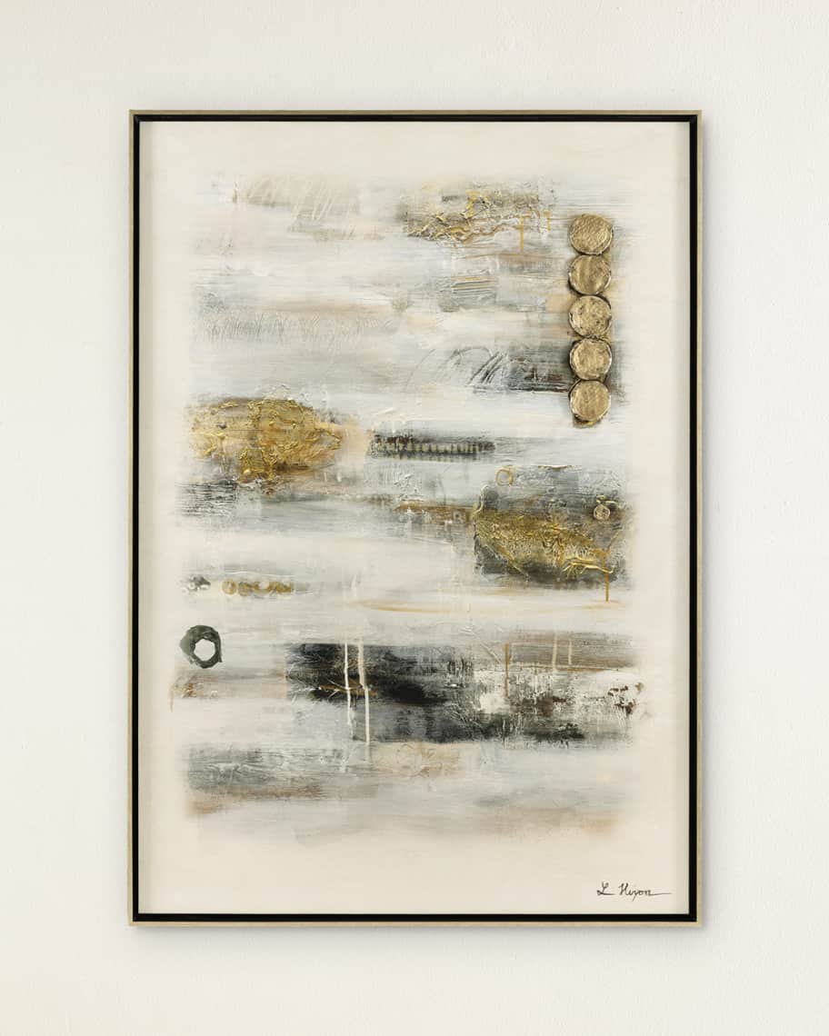 Image 1 of 1: "Palais Royale" Framed Giclee by Lauren Hixon