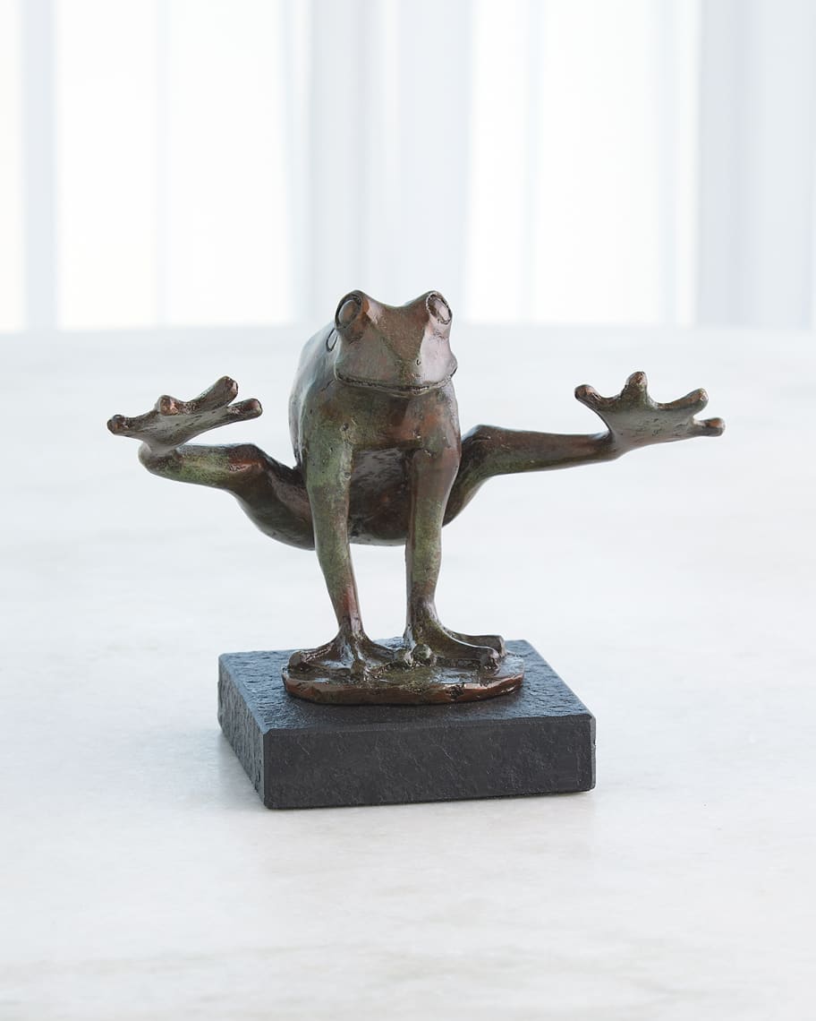 Image 1 of 2: Leap Frog Sculpture