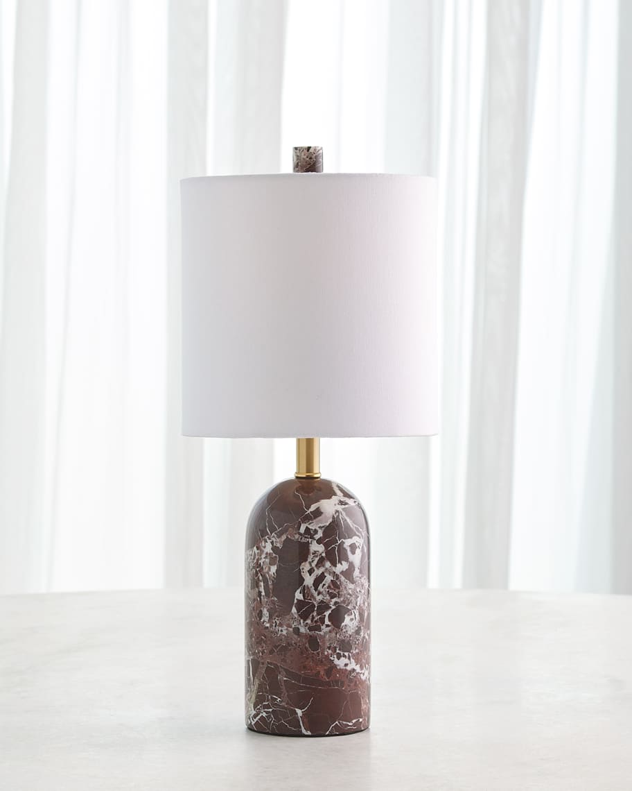 Image 1 of 2: Callanish Small Marble Lamp