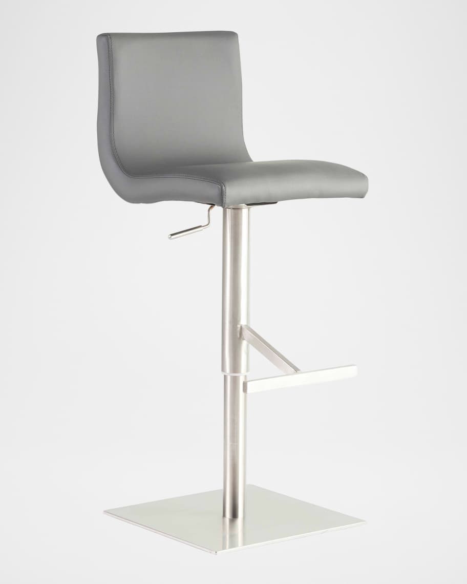 Image 1 of 3: Scott Adjustable Bar/Counter Stool, 32"