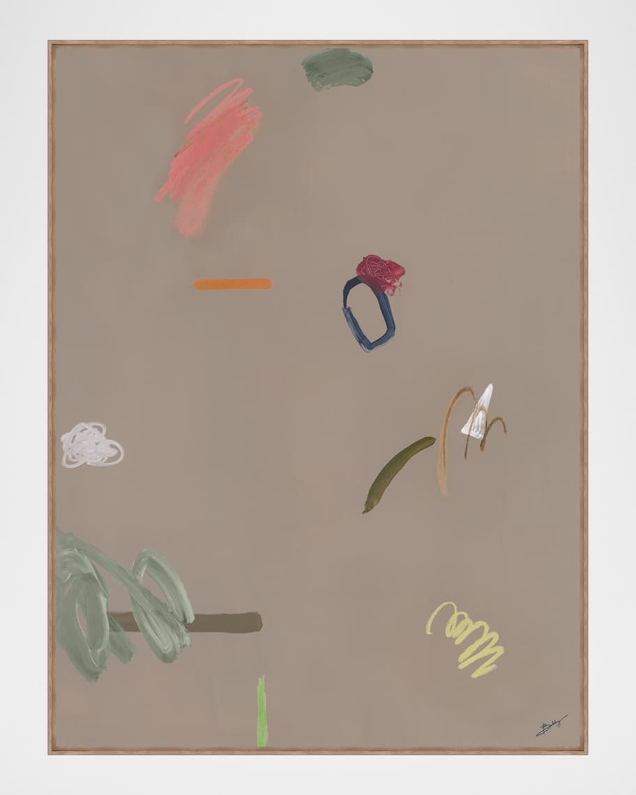 Image 1 of 1: "Particles III" Framed Giclee by Bobby Berk, 37.25" x 49.25"