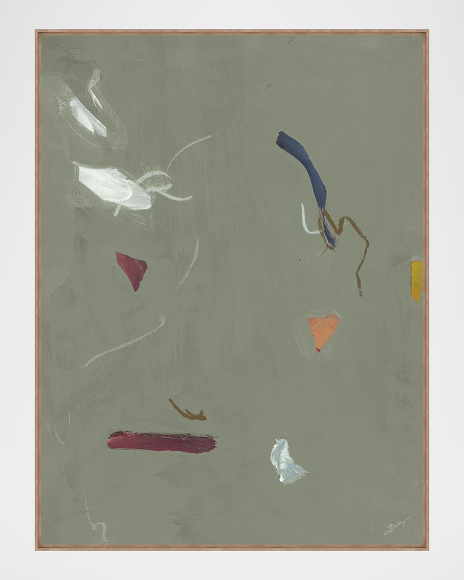 Image 1 of 1: "Particles II" Framed Giclee by Bobby Berk, 37.25" x 49.25"