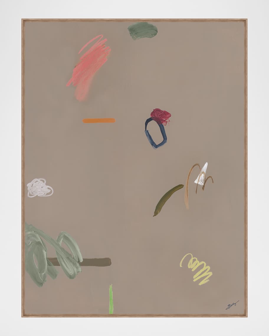 Image 1 of 1: "Particles III" Framed Giclee by Bobby Berk, 31.25" x 41.25"