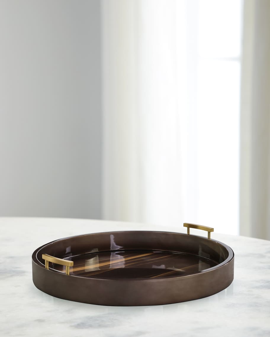 Image 1 of 1: Java Round Tray