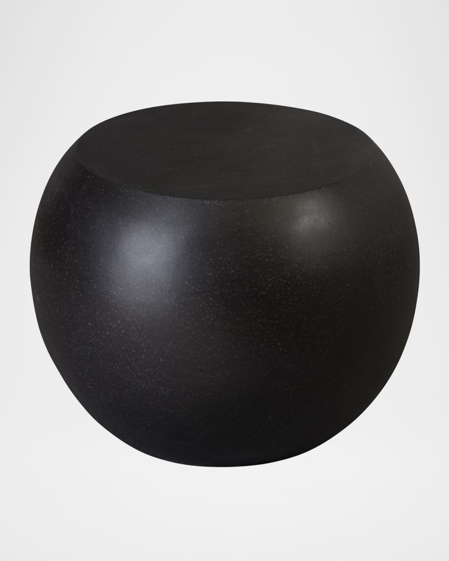Image 3 of 5: Convex Terrazzo Indoor/Outdoor Garden Stool