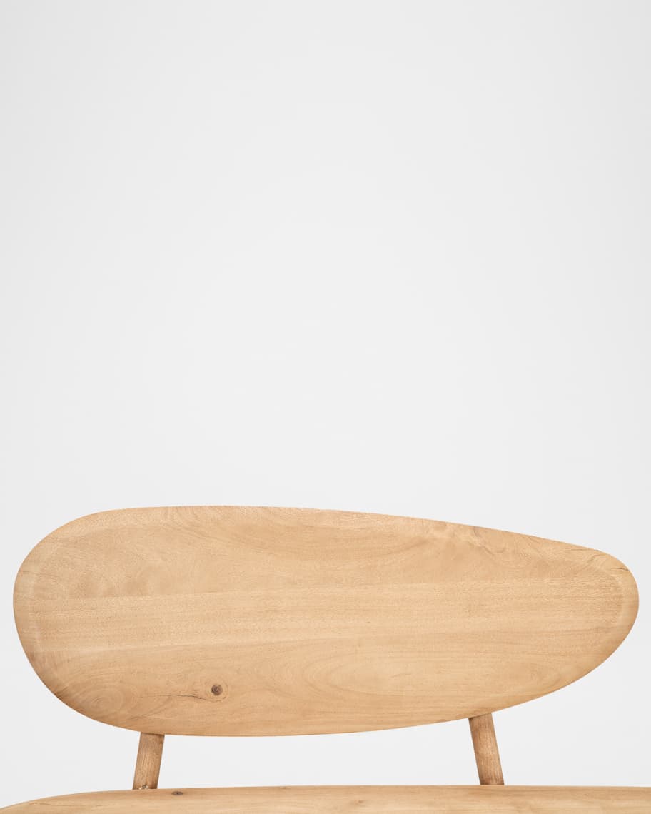 Image 3 of 6: Pebble Bench, 54"