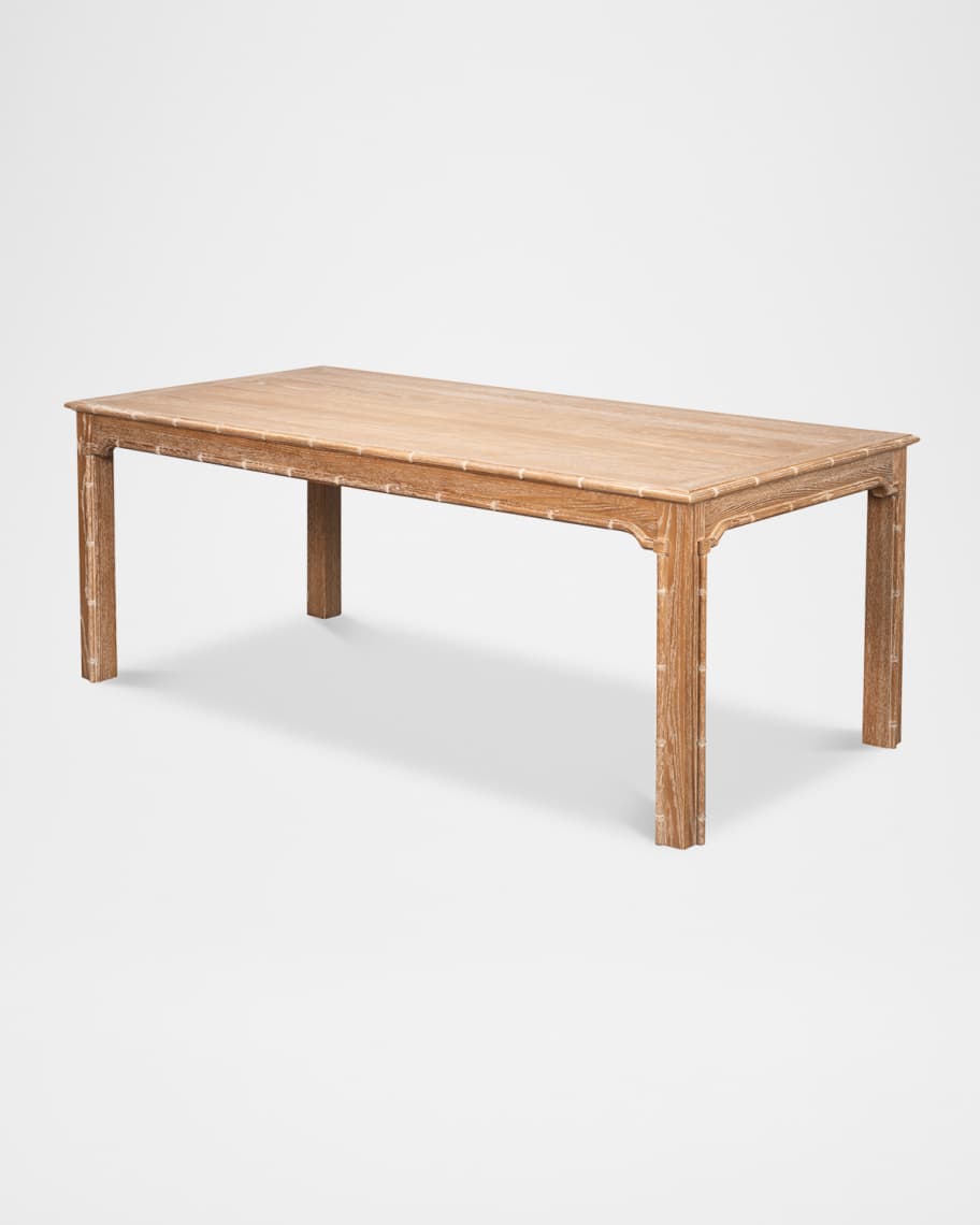 Image 1 of 8: Brighton Dining Table, 79"