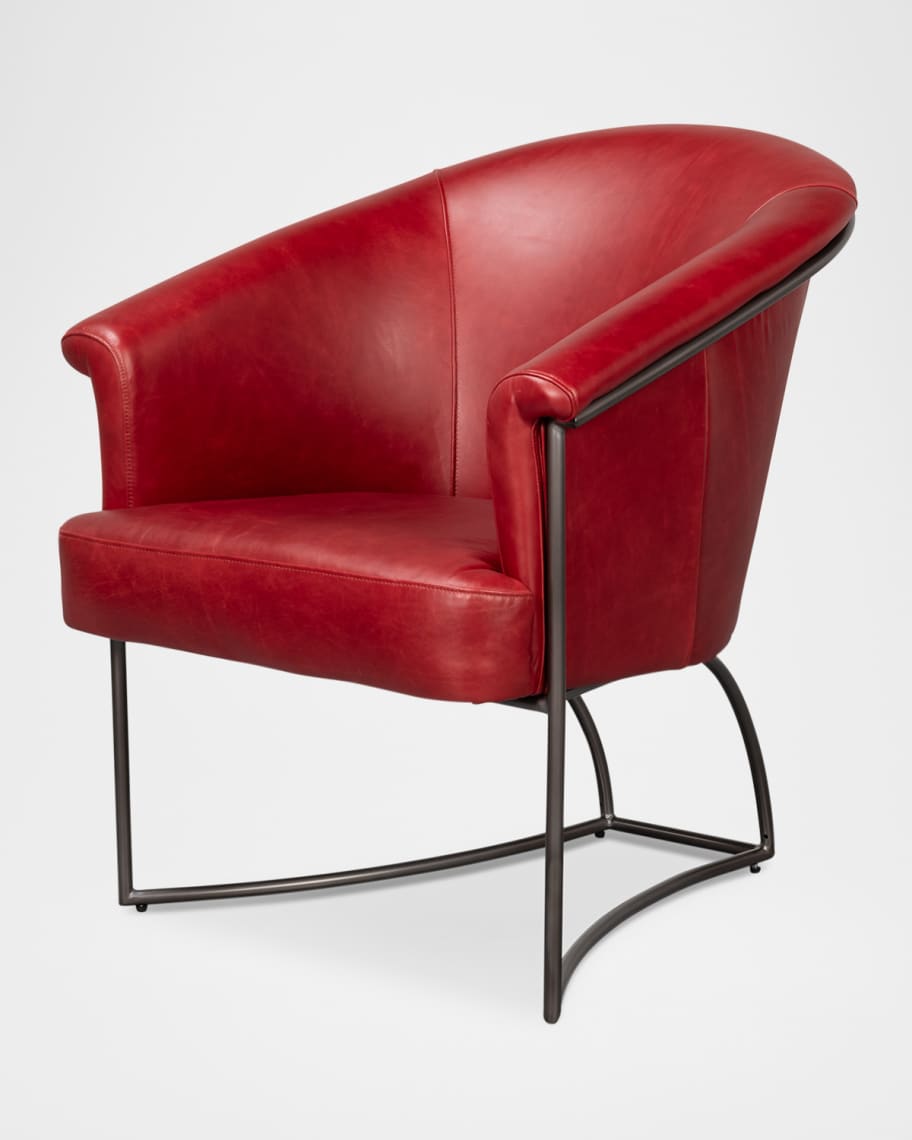Image 1 of 8: Nagel Leather Chair