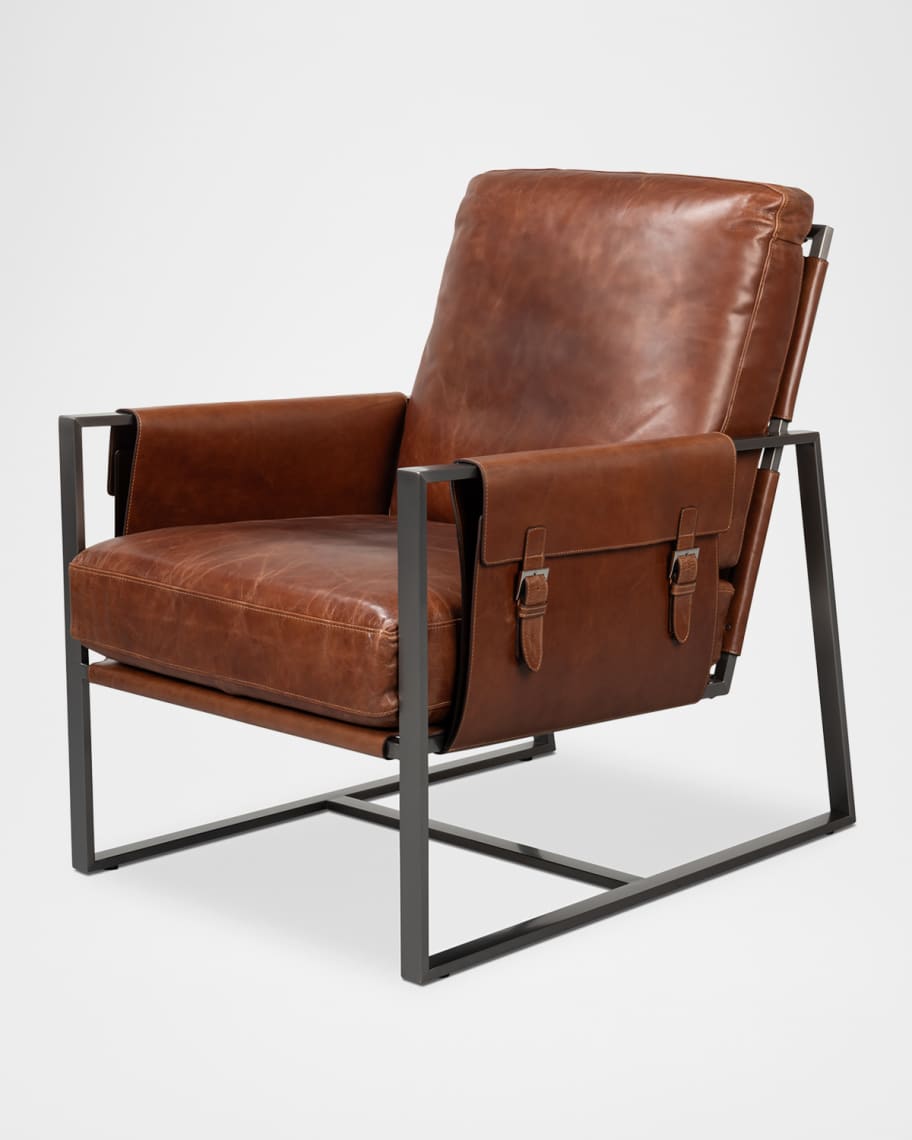 Image 1 of 8: Edmonds Leather Chair