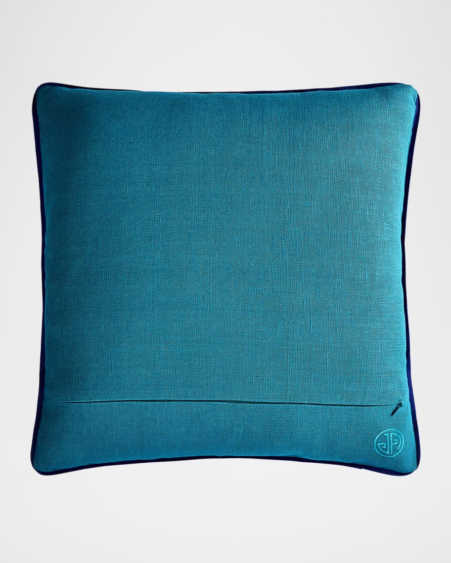 Image 3 of 3: Playa Corded Bird Accent Pillow, 20" Square
